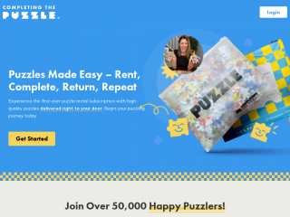 completingthepuzzle.com screenshot