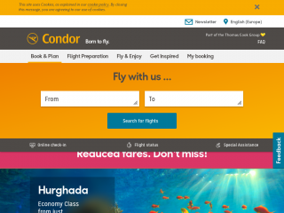 condor.com screenshot