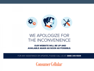 consumercellular.com screenshot