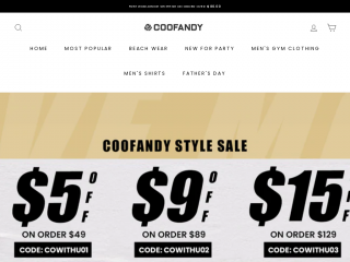coofandy.com screenshot