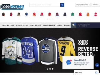 coolhockey.com screenshot
