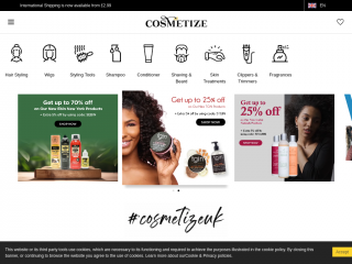 cosmetize.com screenshot