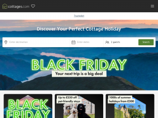 cottages.com screenshot