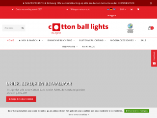 cottonballlights.com screenshot