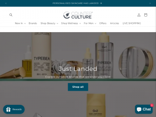 counterculturestore.co.uk screenshot