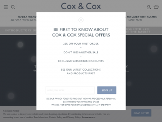 coxandcox.co.uk screenshot