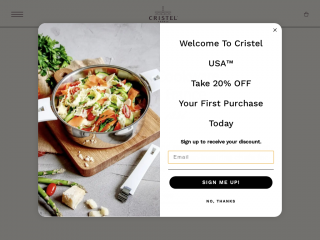 cristelusa.com screenshot