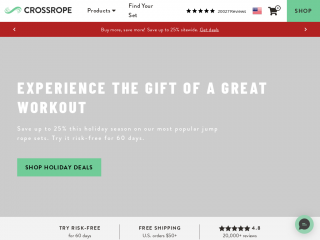 crossrope.com screenshot