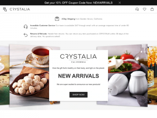 crystaliausa.com screenshot