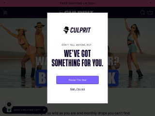 culpritunderwear.com screenshot