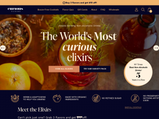 curiouselixirs.com screenshot