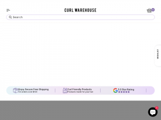 curlwarehouse.com screenshot