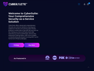 cybersuite.com screenshot