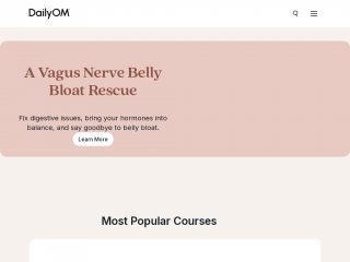dailyom.com screenshot