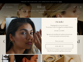 daisyjewellery.com screenshot