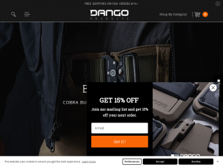 dangoproducts.com screenshot