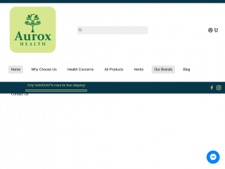 de.auroxhealth.com screenshot