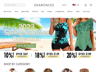 dearonces.com screenshot