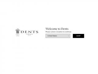 dentsgloves.com screenshot