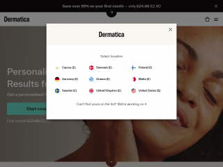 dermatica.co.uk screenshot
