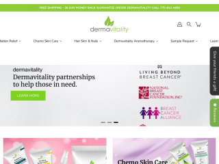 dermavitality.com screenshot