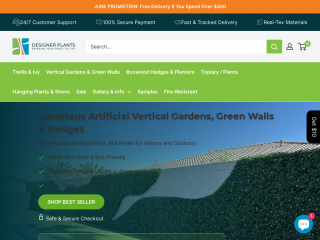 designerplants.com screenshot