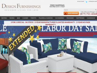designfurnishings.com screenshot