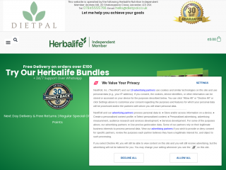dietpal.co.uk screenshot