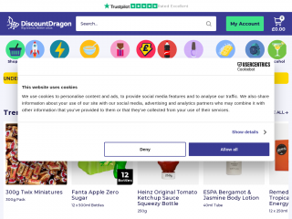 discountdragon.co.uk screenshot