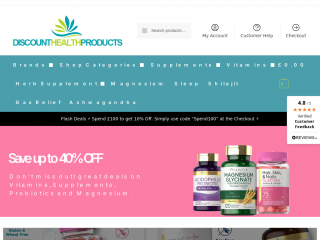 discounthealthproducts.com screenshot