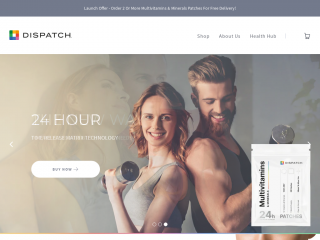 dispatch-nutrition.com screenshot