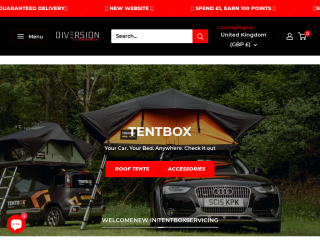 diversionstores.co.uk screenshot