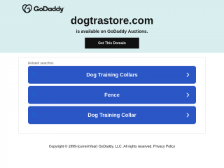 dogtrastore.com screenshot