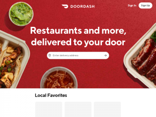 doordash.com screenshot