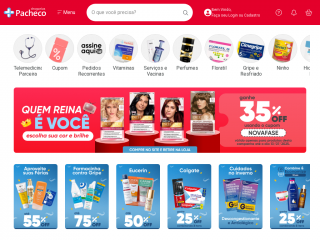 drogariaspacheco.com.br screenshot