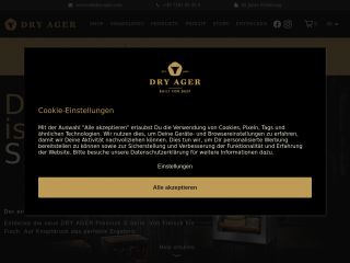 dry-ager.com screenshot