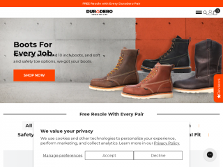 duradero.com screenshot