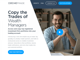 echotrading.com screenshot