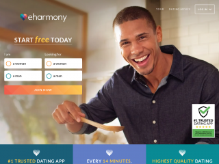 eharmony.com screenshot
