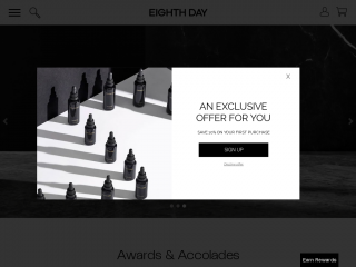 eighthdayskin.com screenshot