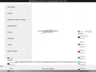 eleanosgallery.com screenshot