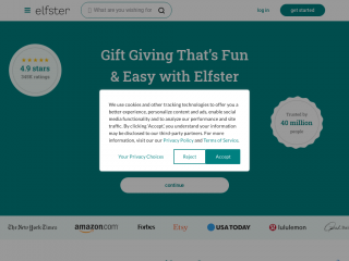 elfster.com screenshot