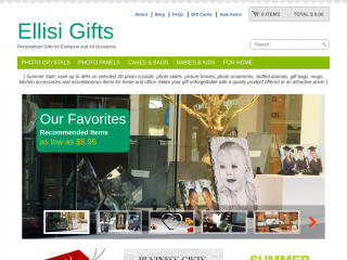 ellisigifts.com screenshot