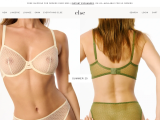 elselingerie.com screenshot