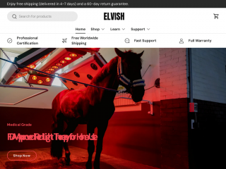 elvishredlight.com screenshot