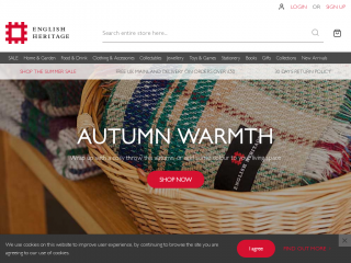 english-heritageshop.org.uk screenshot