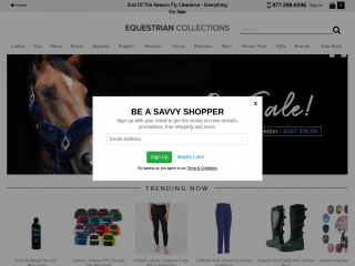 equestriancollections.com screenshot