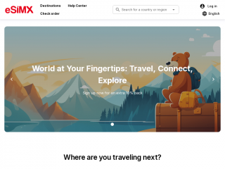 esimx.com screenshot