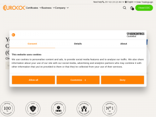 eurococ.eu screenshot