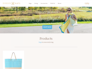 evelynandkate.com screenshot